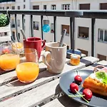 L4 Staywiz Us - 2bdr Des Postes Central, Massena Ac 2balconies